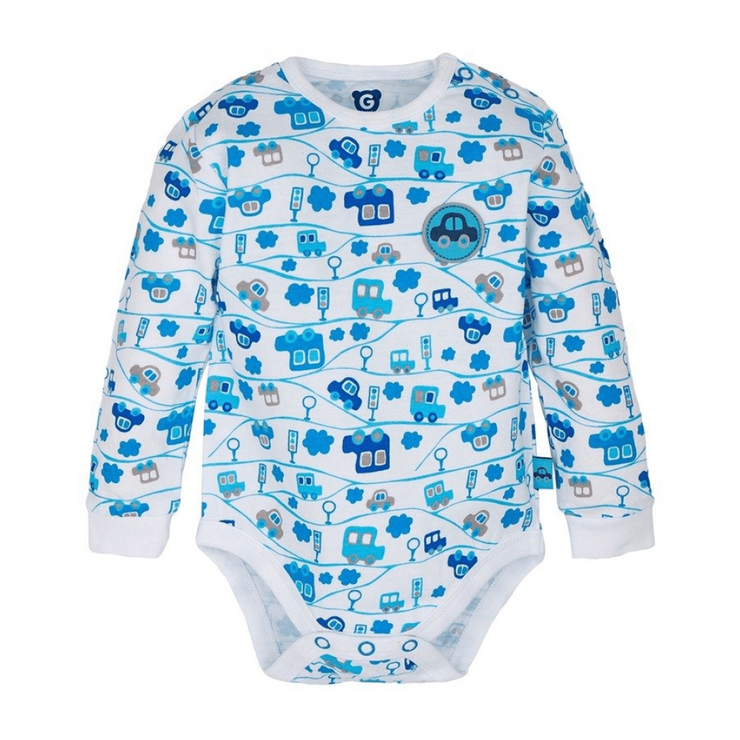 Gmini Body cu maneca lunga Masinute fotografia produsului