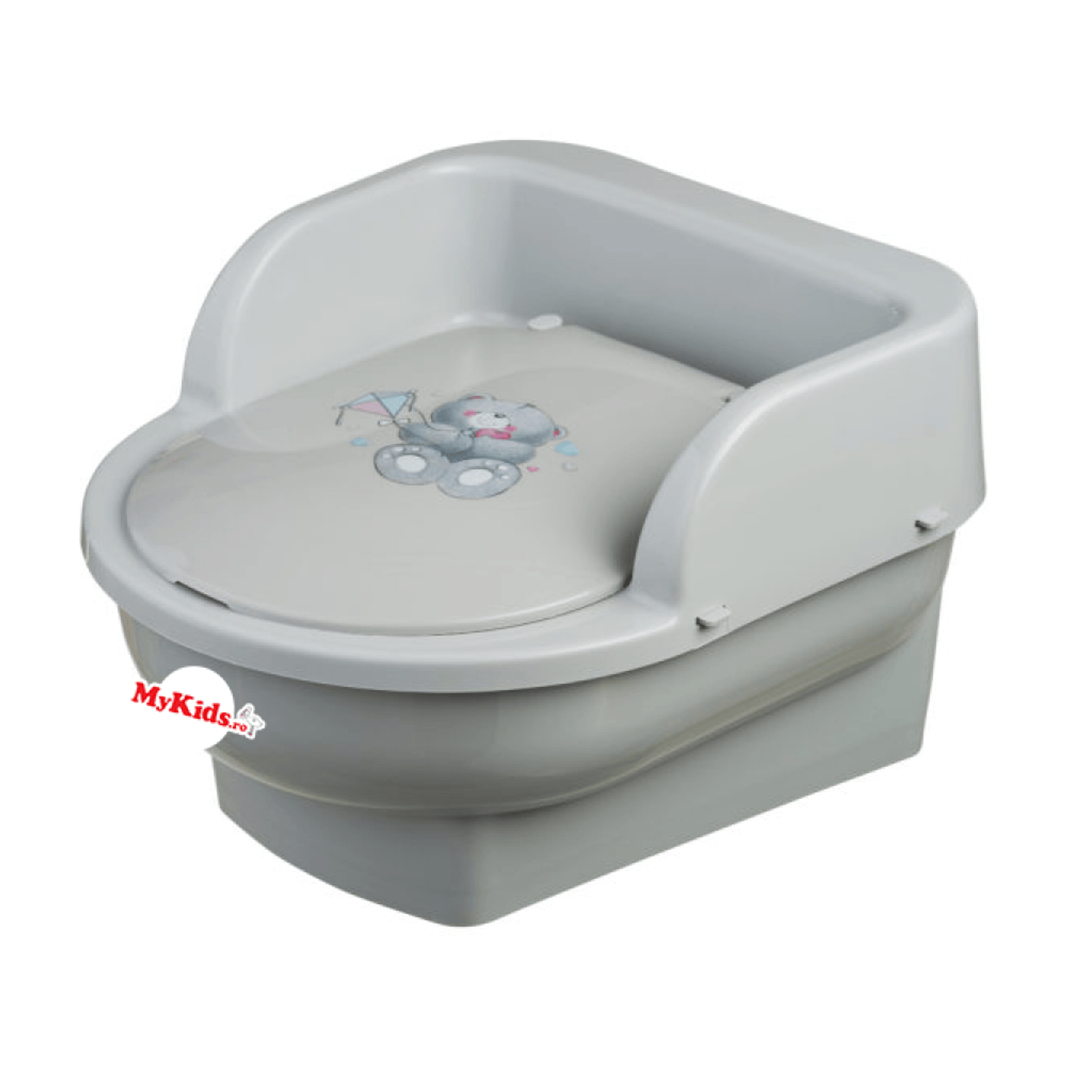 Olita copii MyKids Throne Bears Grey fotografia produsului