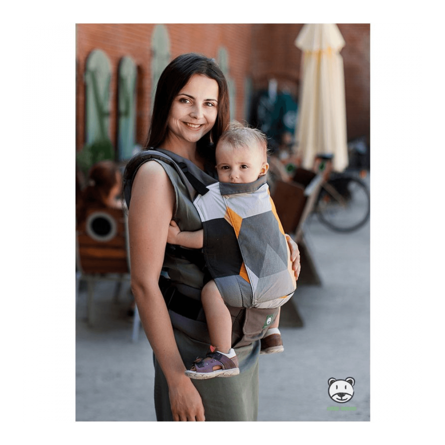 Luna Dream - Marsupiu ajustabil Grow Up Air, Cube fotografia produsului