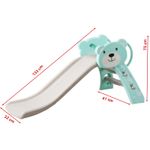 Tobogan MyKids Bear Turquoise 133 cm fotografia produsului View 2 S