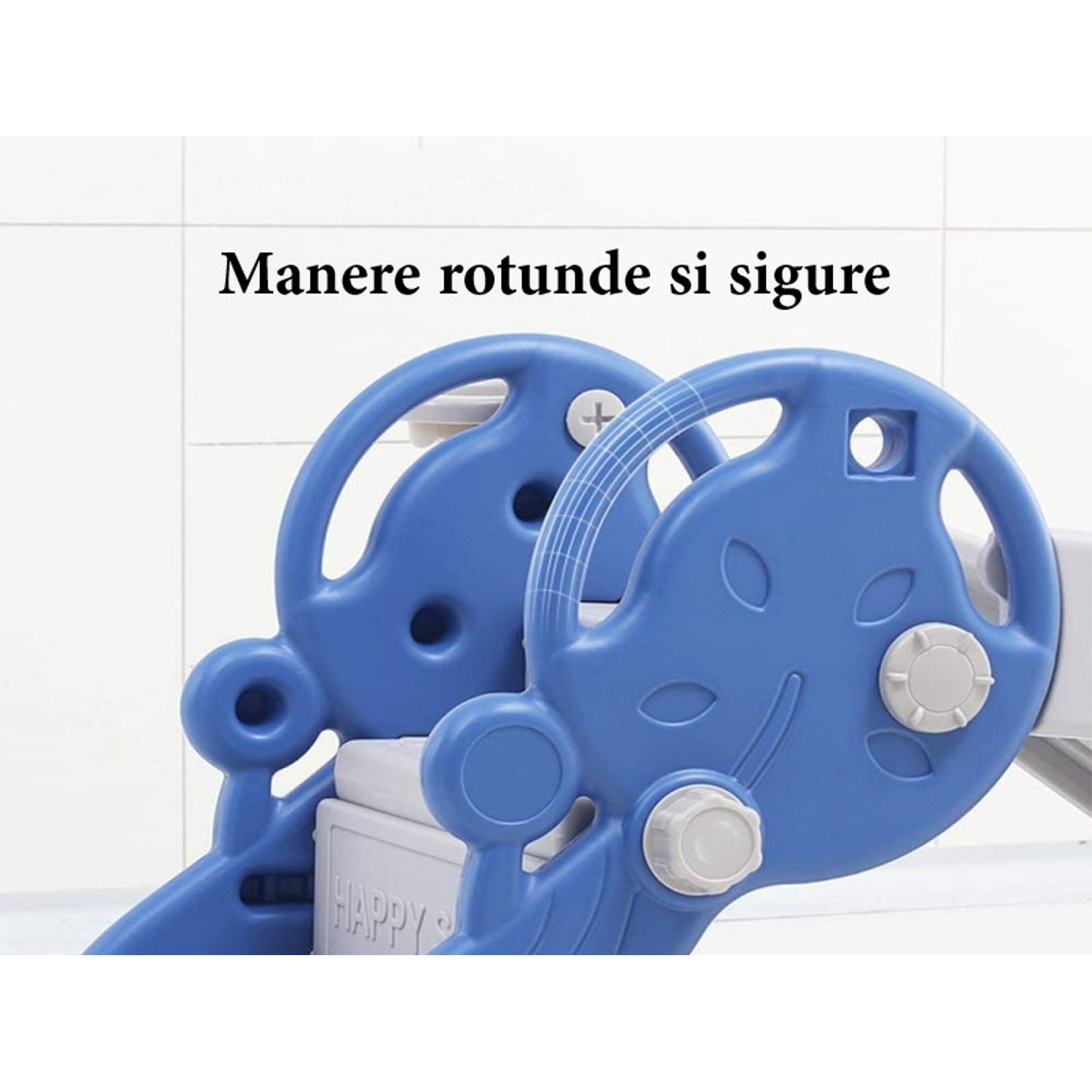 Tobogan MyKids Tree cu cos de basket Blue fotografia produsului View 2 L