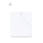 MimiNu - Cearceaf Jerse cu elastic, 120X60 cm, White fotografia produsului