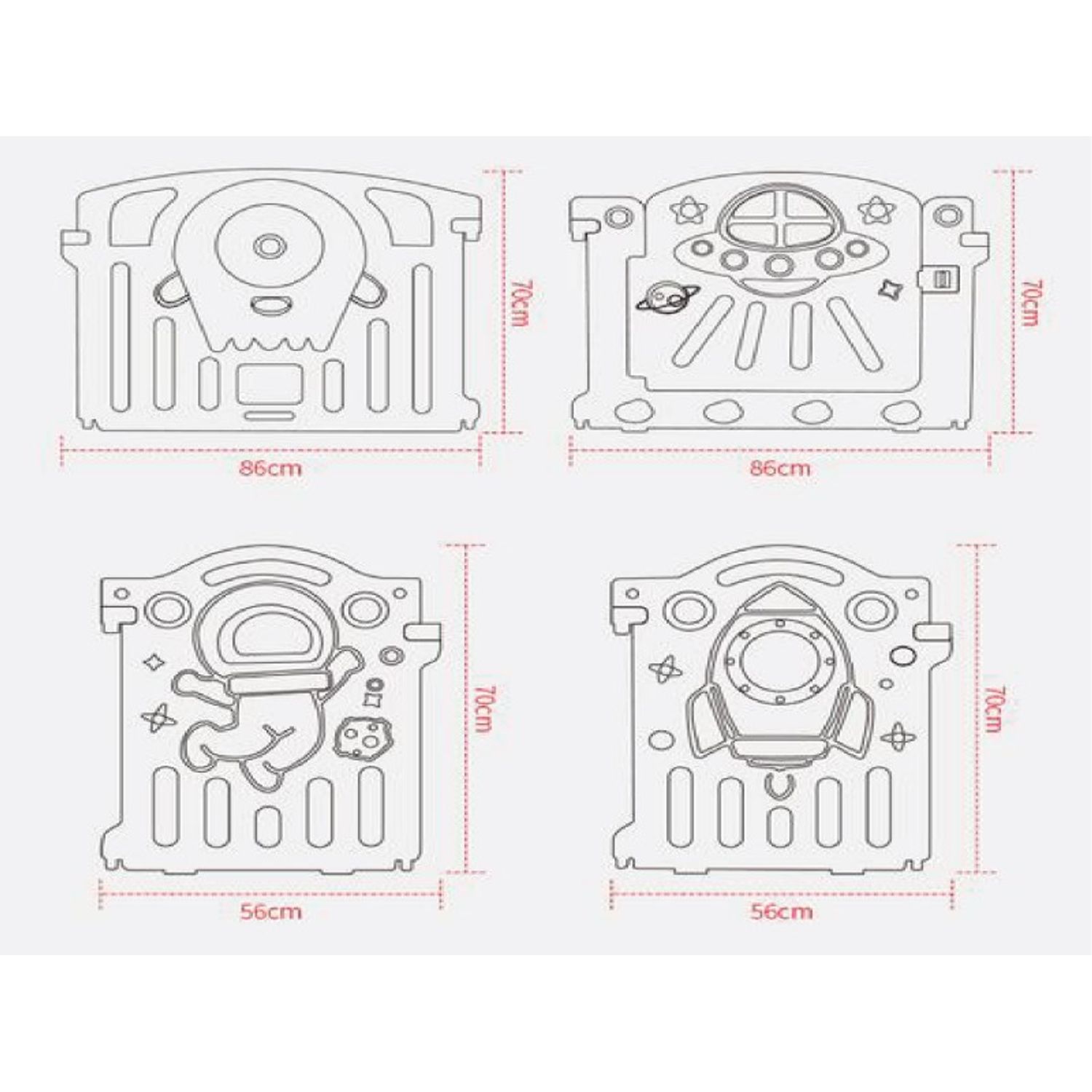 Loc de joaca MyKids Multicolor fotografia produsului View 4 L