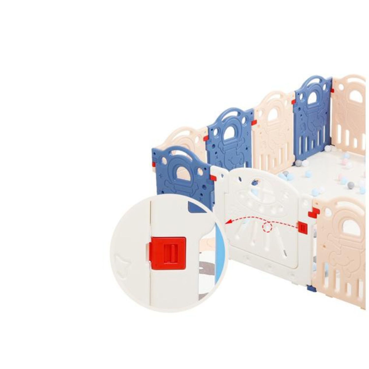 Loc de joaca MyKids Multicolor fotografia produsului View 2 L