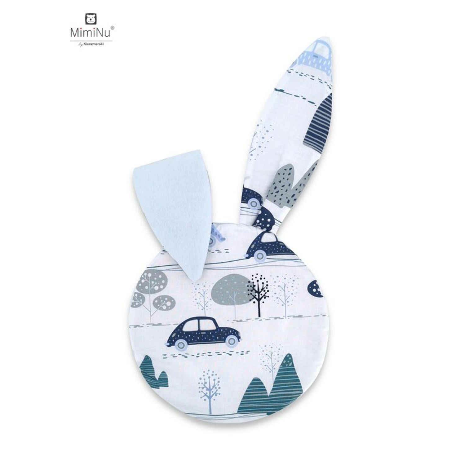 MimiNu - Perna bebelusi cu urechi, Childrens Journey blue fotografia produsului View 2 L
