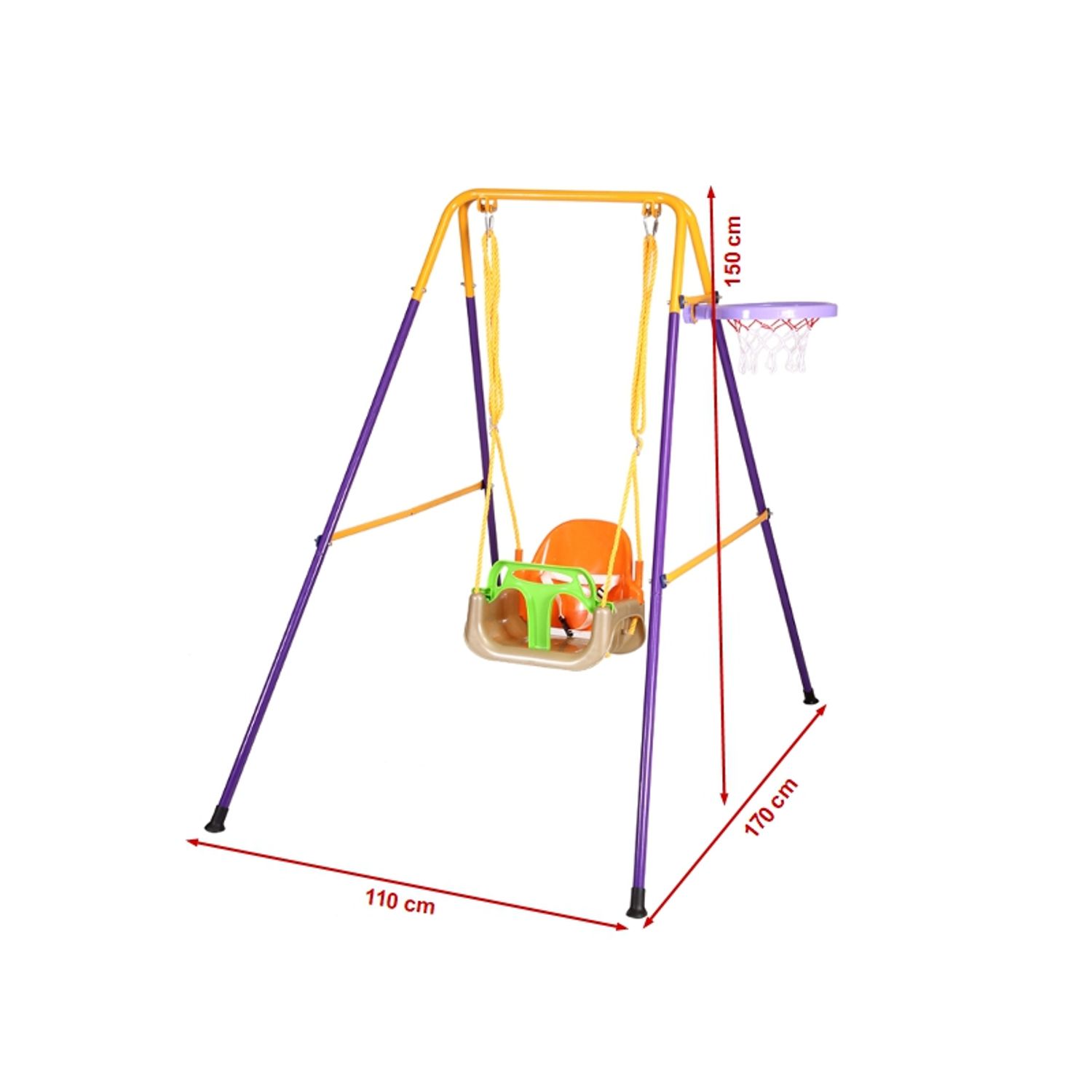 Leagan de gradina MyKids Multicolor fotografia produsului View 2 L
