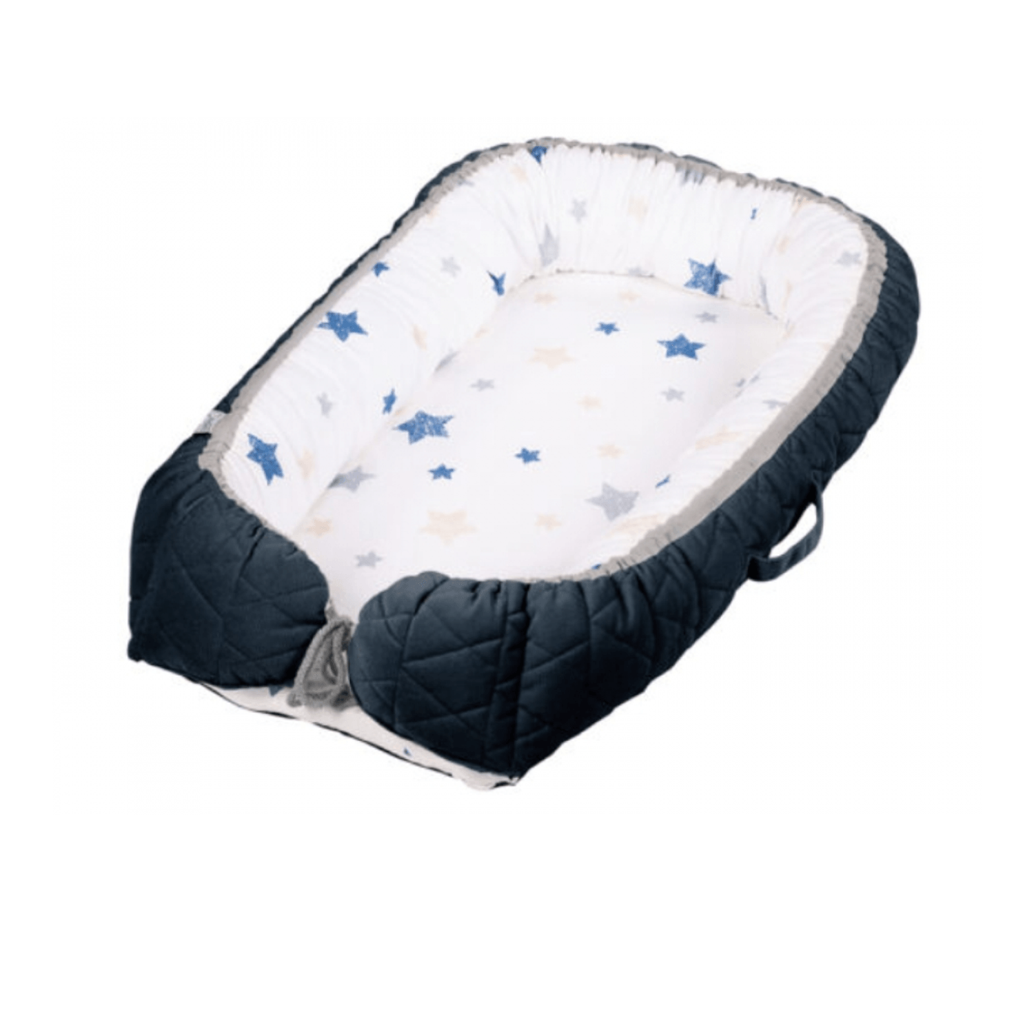 Baby Nest Klups Albastru Marin V105 fotografia produsului