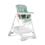 Scaun de masa copii Cangaroo Chocolate Light Blue fotografia produsului