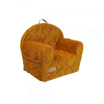 Fotoliu copii Klups Velvet Galben Honey V107 fotografia produsului