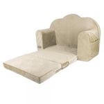 Canapea extensibila Klups catifea beige V110 fotografia produsului View 5 S