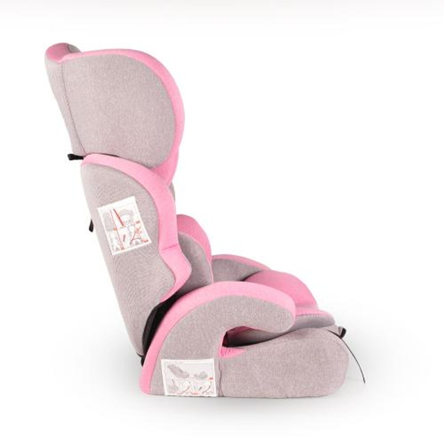 Scaun Auto 9-36 Kg Cangaroo Deluxe Pink fotografia produsului View 3 L
