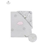 MimiNu - Cearceaf cu elastic, 120X60 cm, Pink Unicorn fotografia produsului View 2 S