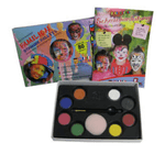 Set 8culori germane face paint Eulenspiegel ST208014EUL8 fotografia produsului
