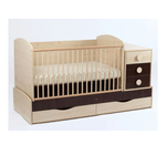 Patut Transformabil MyKids Silence Cu Leg Wenge 4057 fotografia produsului