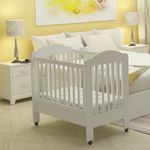 Patut cu lat. culisabila MyKids AVo Alb-Alb D101 fotografia produsului View 2 S