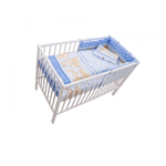 Lenjerie MyKids Teddy Hug Blue M2 4 Piese 120x60 fotografia produsului