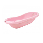 Cadita de baie bebe cu termometru MyKids Zebra 100 cm Roz fotografia produsului