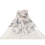 Baldachin imprimat mare MyKids Teddy Hug Gri fotografia produsului View 2 S