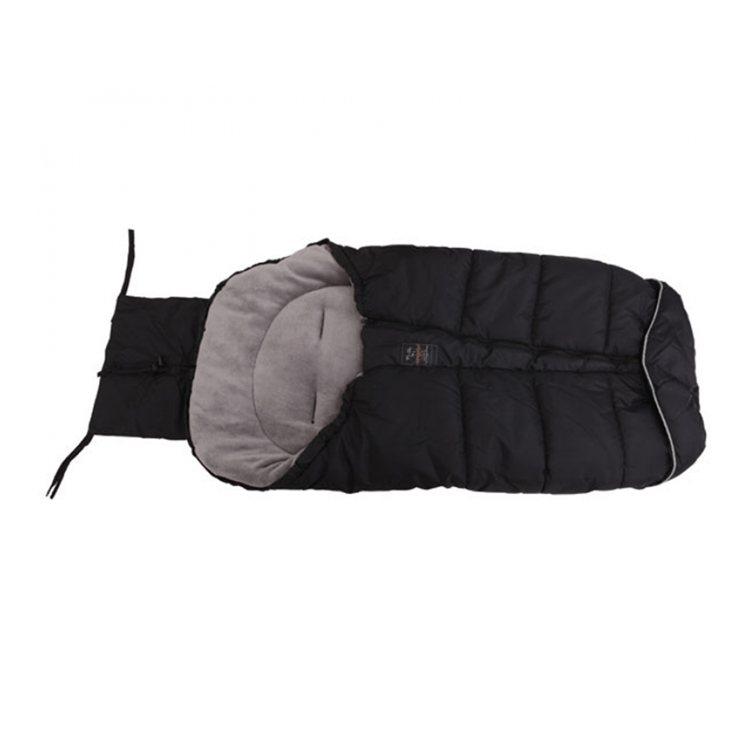 Sac de dormit Cangaroo Fluffy Negru fotografia produsului