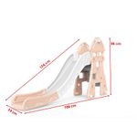 Tobogan MyKids Lighthouse cu cos de baschet Pink fotografia produsului View 2 S