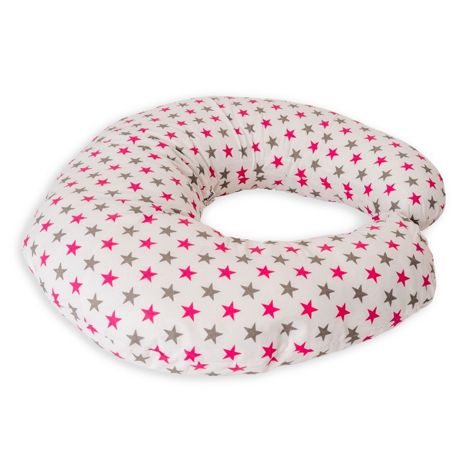 Perna De Alaptare Mica MyKids Stelute Gray Pink fotografia produsului View 3 L