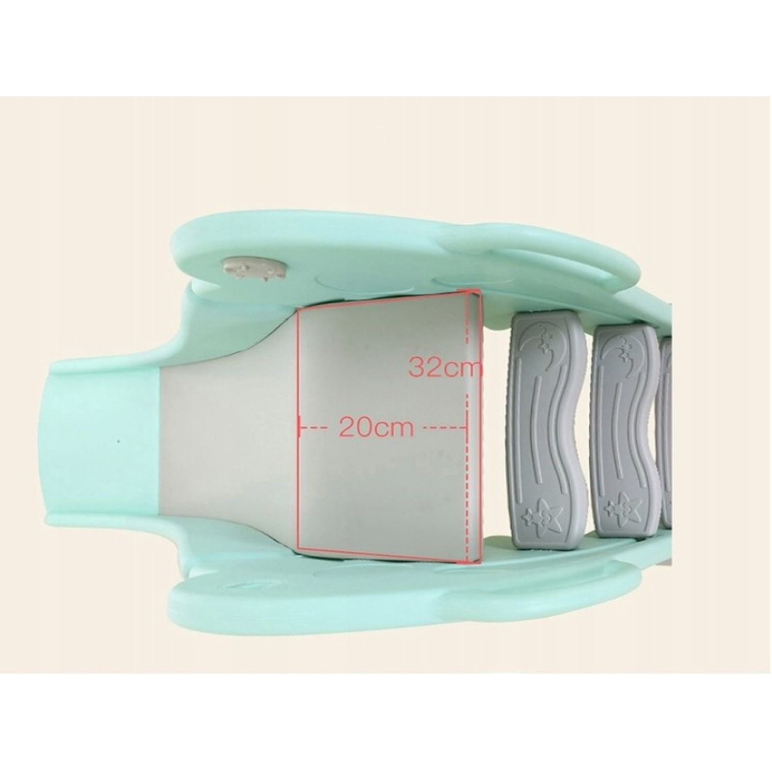 Tobogan MyKids Bear Turquoise 143 cm fotografia produsului View 4 L