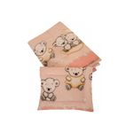 Lenjerie MyKids Bear On Moon Pink M2 4+1 Piese 140x70 fotografia produsului View 2 S