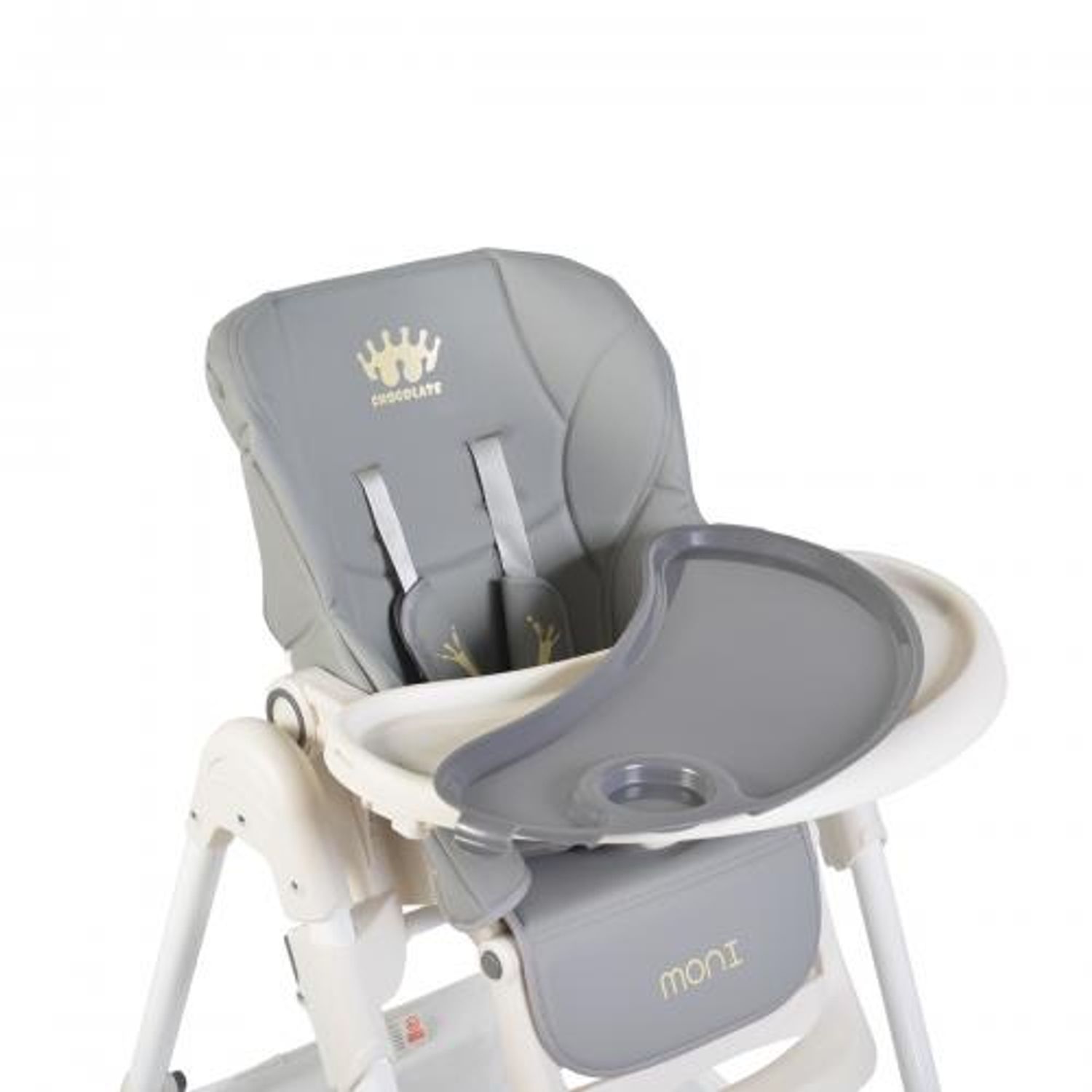 Scaun de masa copii Cangaroo Chocolate Grey fotografia produsului View 4 L