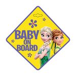 Semn de avertizare Baby on Board Frozen Seven SV9611 fotografia produsului View 2 S