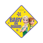 Semn de avertizare Baby on Board Frozen Seven SV9611 fotografia produsului