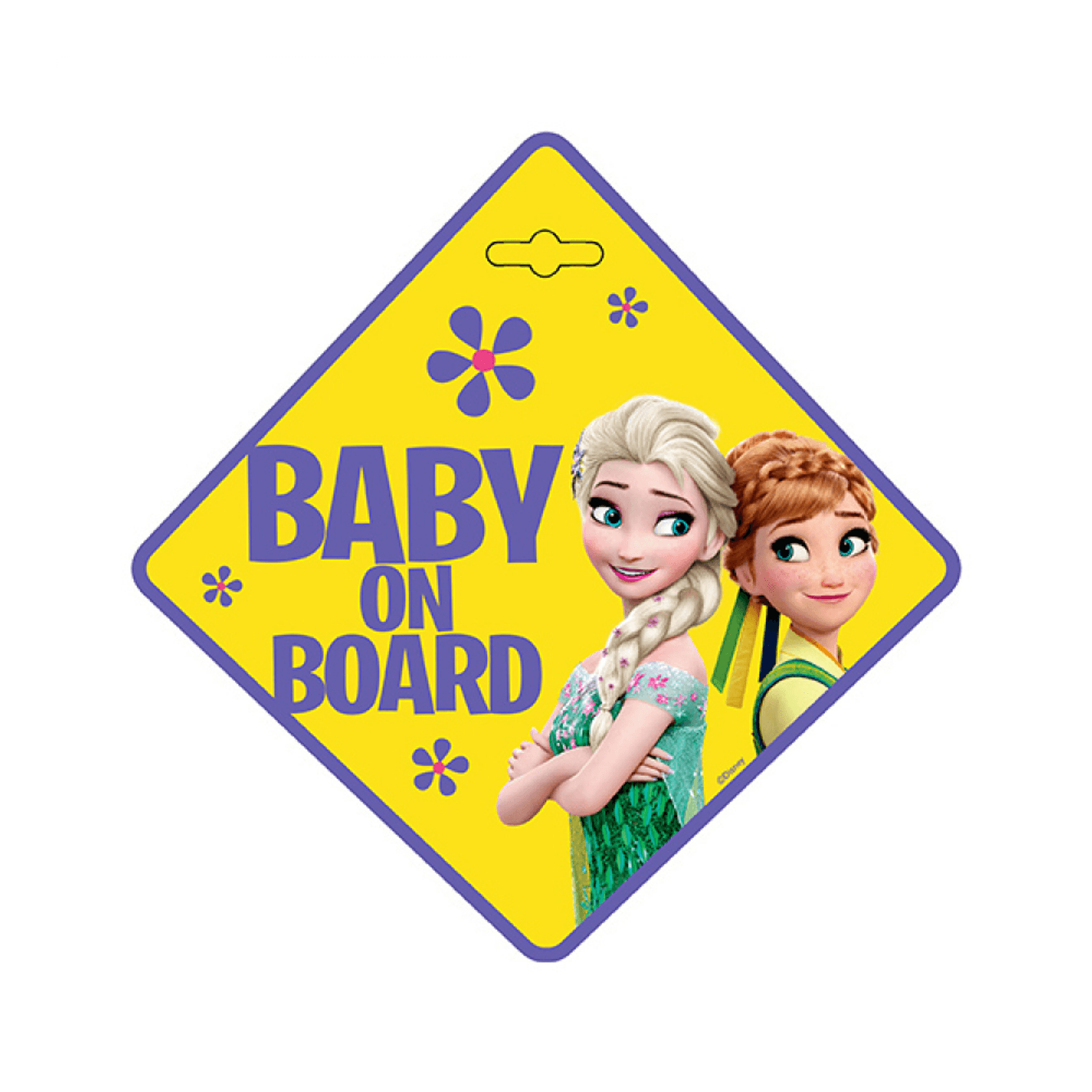 Semn de avertizare Baby on Board Frozen Seven SV9611 fotografia produsului