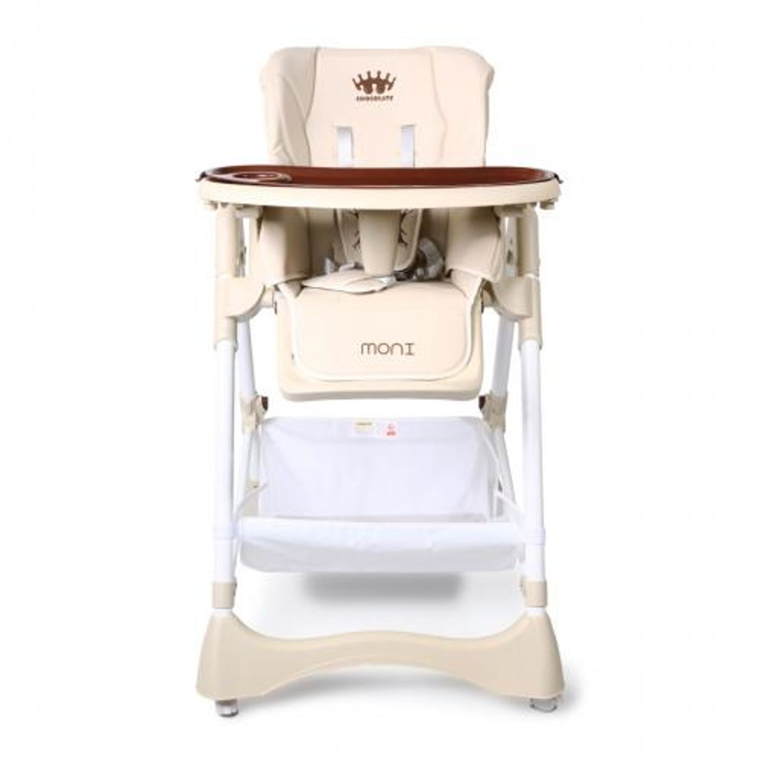 Scaun de masa copii Cangaroo Chocolate Beige fotografia produsului View 2 L