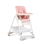 Scaun de masa copii Cangaroo Chocolate Pink fotografia produsului