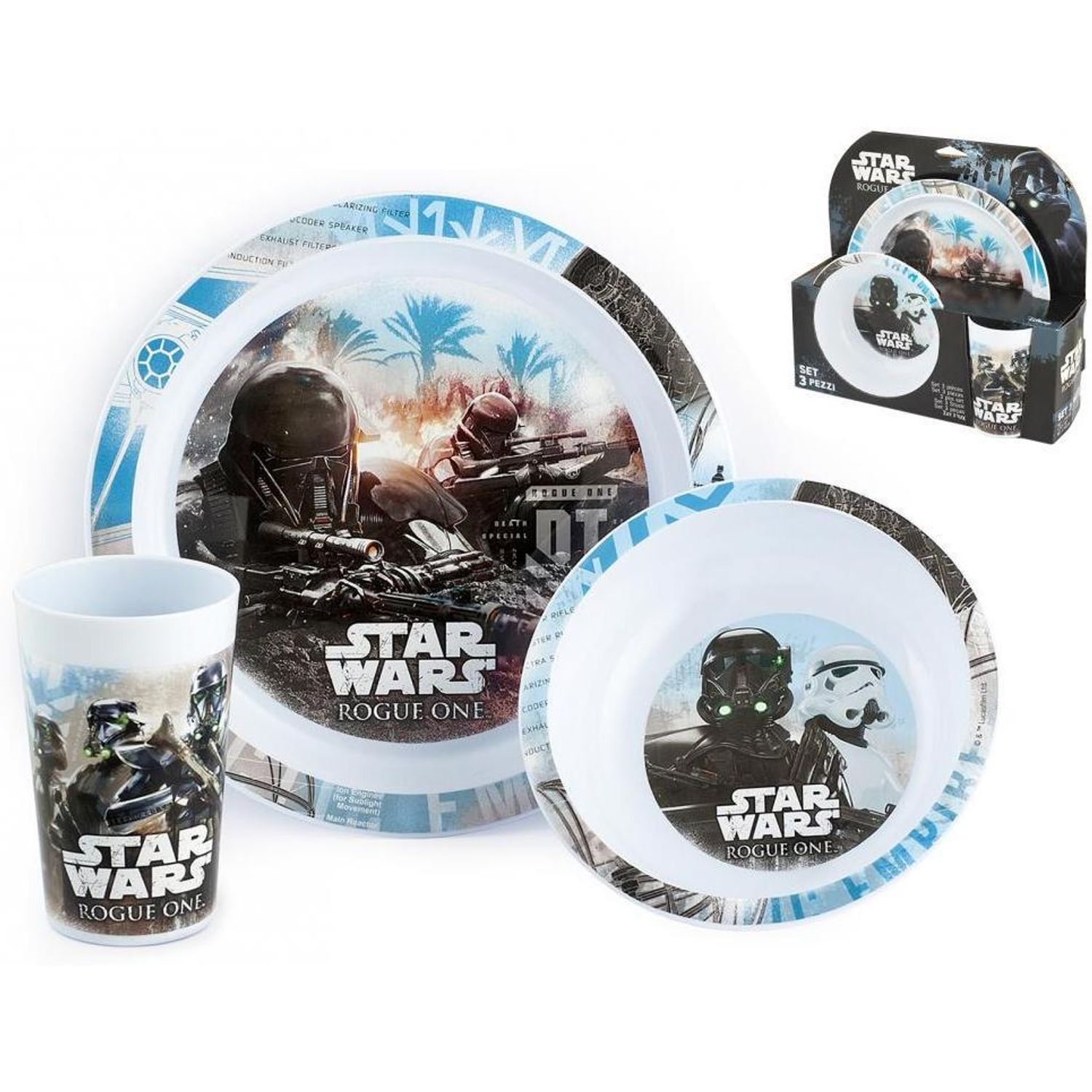 Set 3 piese Star Wars Lulabi 8330700 fotografia produsului View 3 L