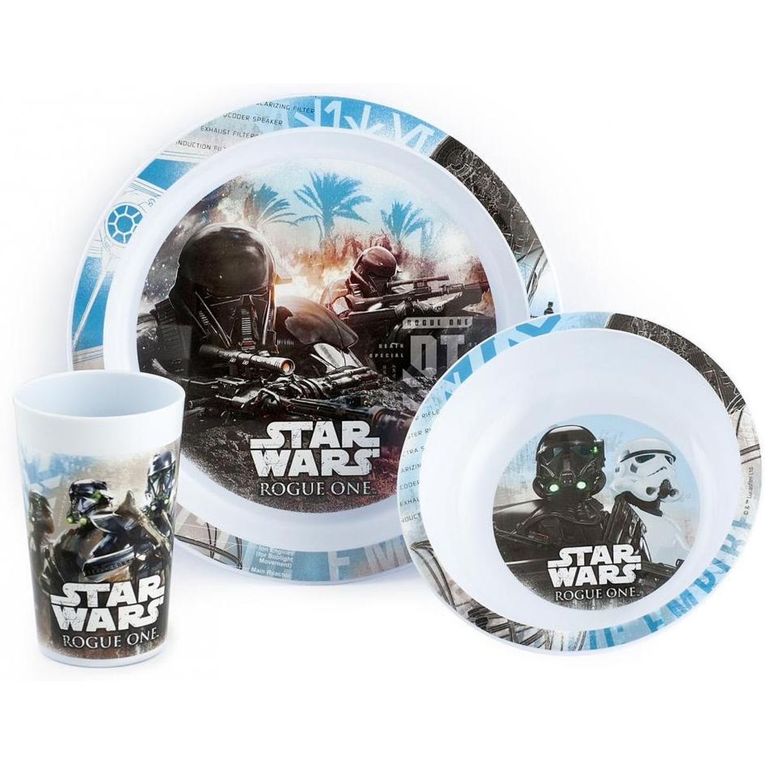 Set 3 piese Star Wars Lulabi 8330700 fotografia produsului View 2 L