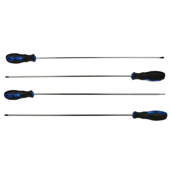 Set de 4 șurubelnițe lungi 450mm, geko g30588