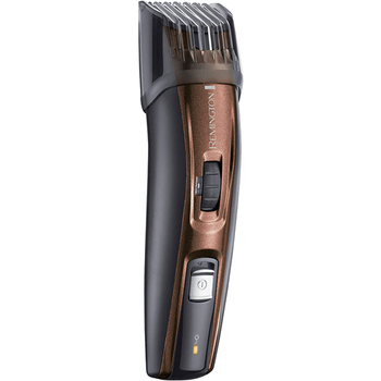 Set de tuns barba remington beard kit mb4046, lame titan, 1-35 mm, 5 accesorii, negru/maro