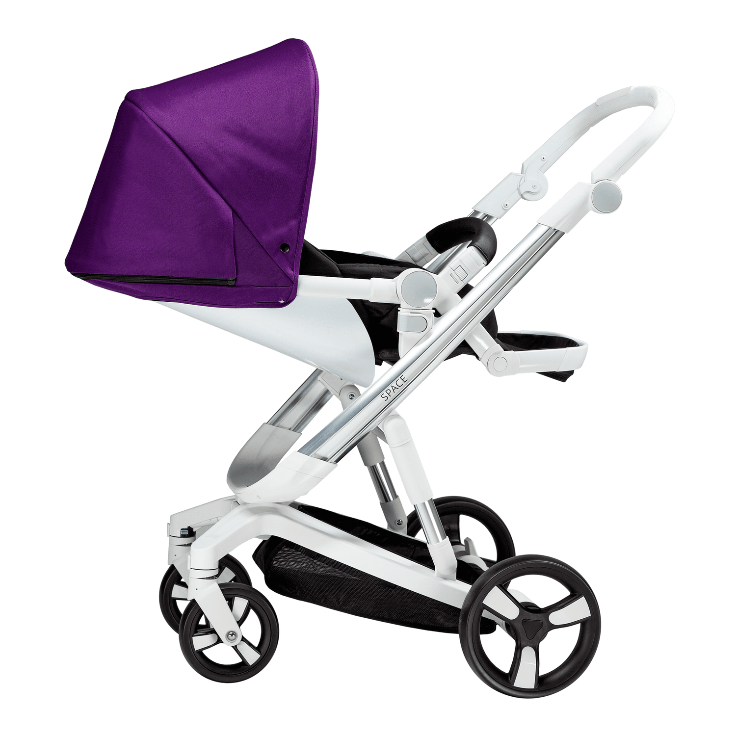 Carucior Bebumi Space (Purple) Carucior sport, Bebumi Space, Purple-Silver fotografia produsului View 8 L