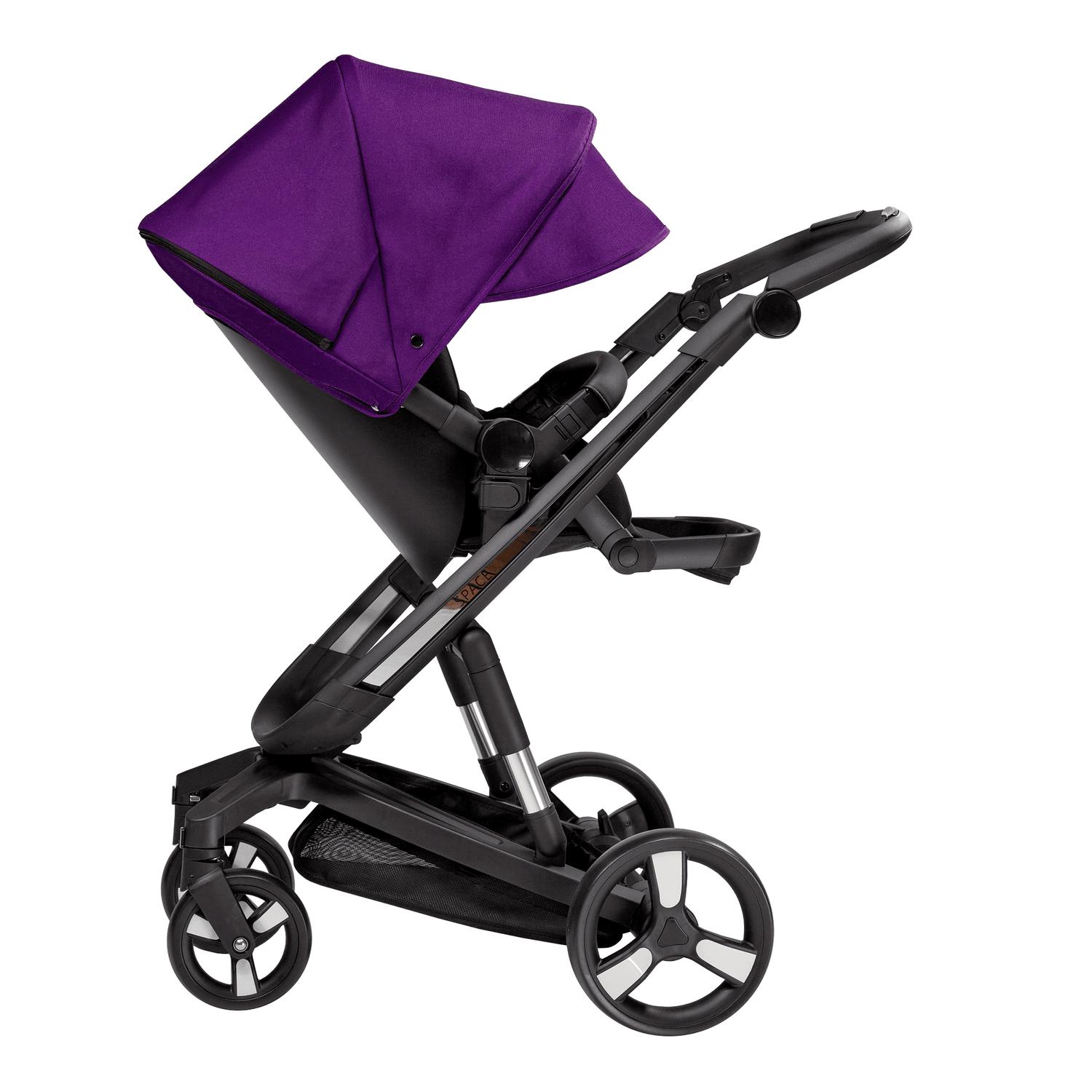 Carucior Bebumi Space Eco (Purple) Carucior sport, Bebumi Space Eco, Purple-Negru fotografia produsului View 7 L