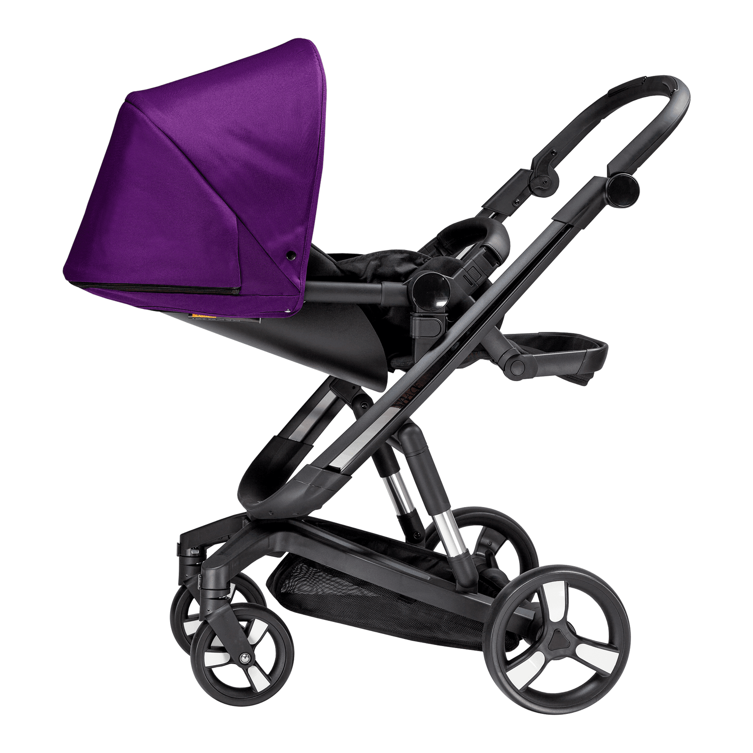 Carucior Bebumi Space Eco (Purple) Carucior sport, Bebumi Space Eco, Purple-Negru fotografia produsului View 3 L