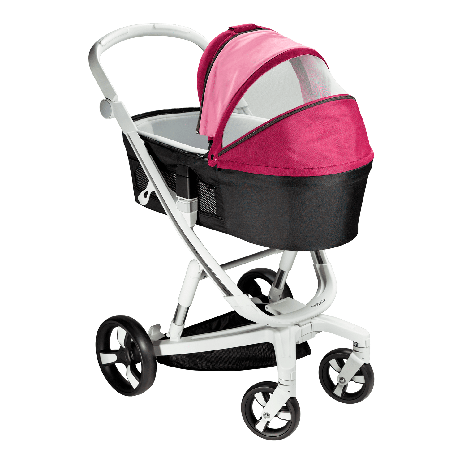 Carucior Bebumi Space Eco 2 in 1 (Ruby) Carucior sport, Bebumi Space Eco 2 in 1, Ruby-Alb fotografia produsului View 3 L