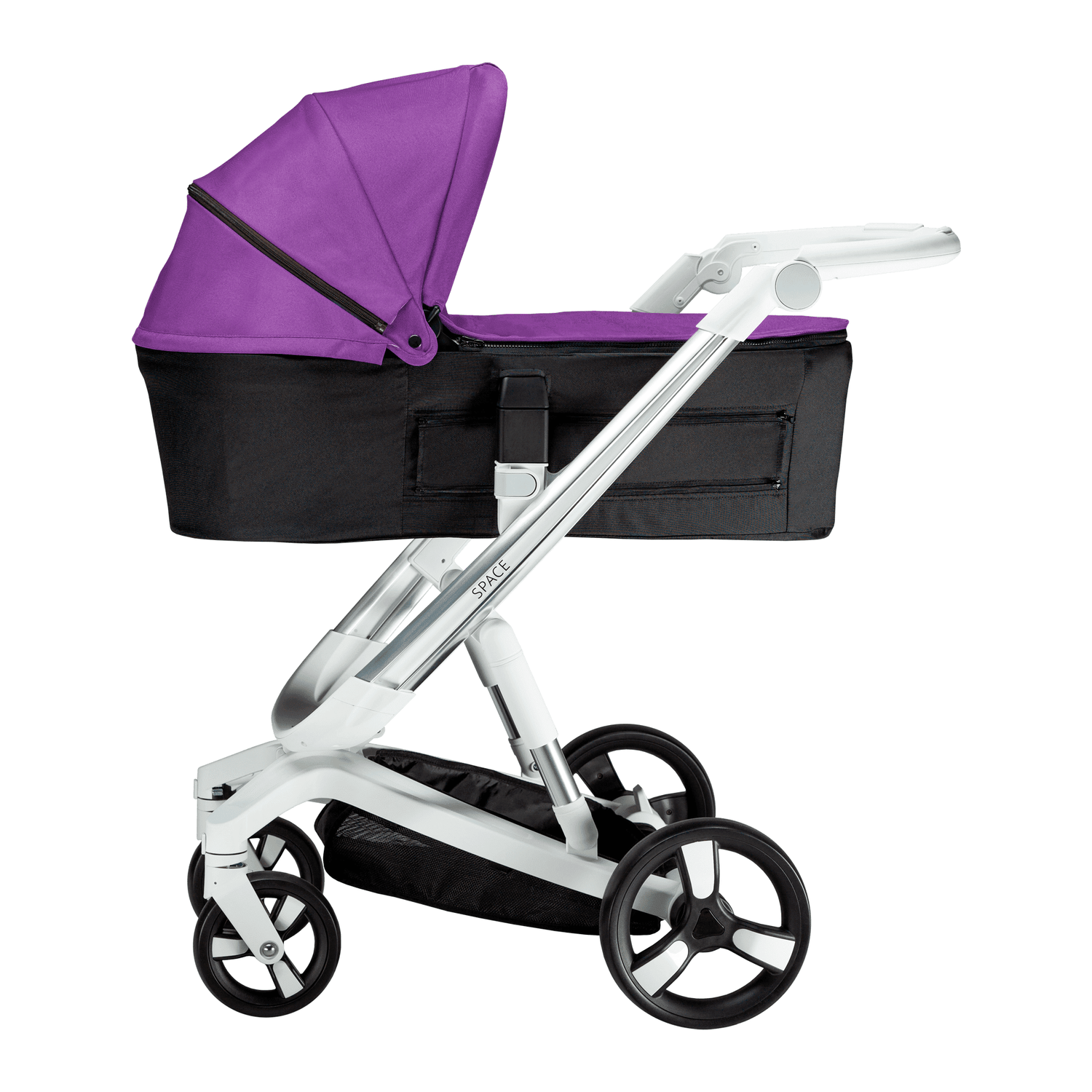Carucior Bebumi Space 2 in 1 (Purple) Carucior sport, Bebumi Space 2 in 1, Purple-Silver fotografia produsului