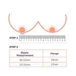 Cupa pentru pompa de san HANDS FREE S9, 24 mm fotografia produsului View 2 S