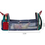 Rucsac pentru mamici F extensibil (multicolor) Rucsac pentru mamiciextensibil F Multicolor fotografia produsului View 3 S