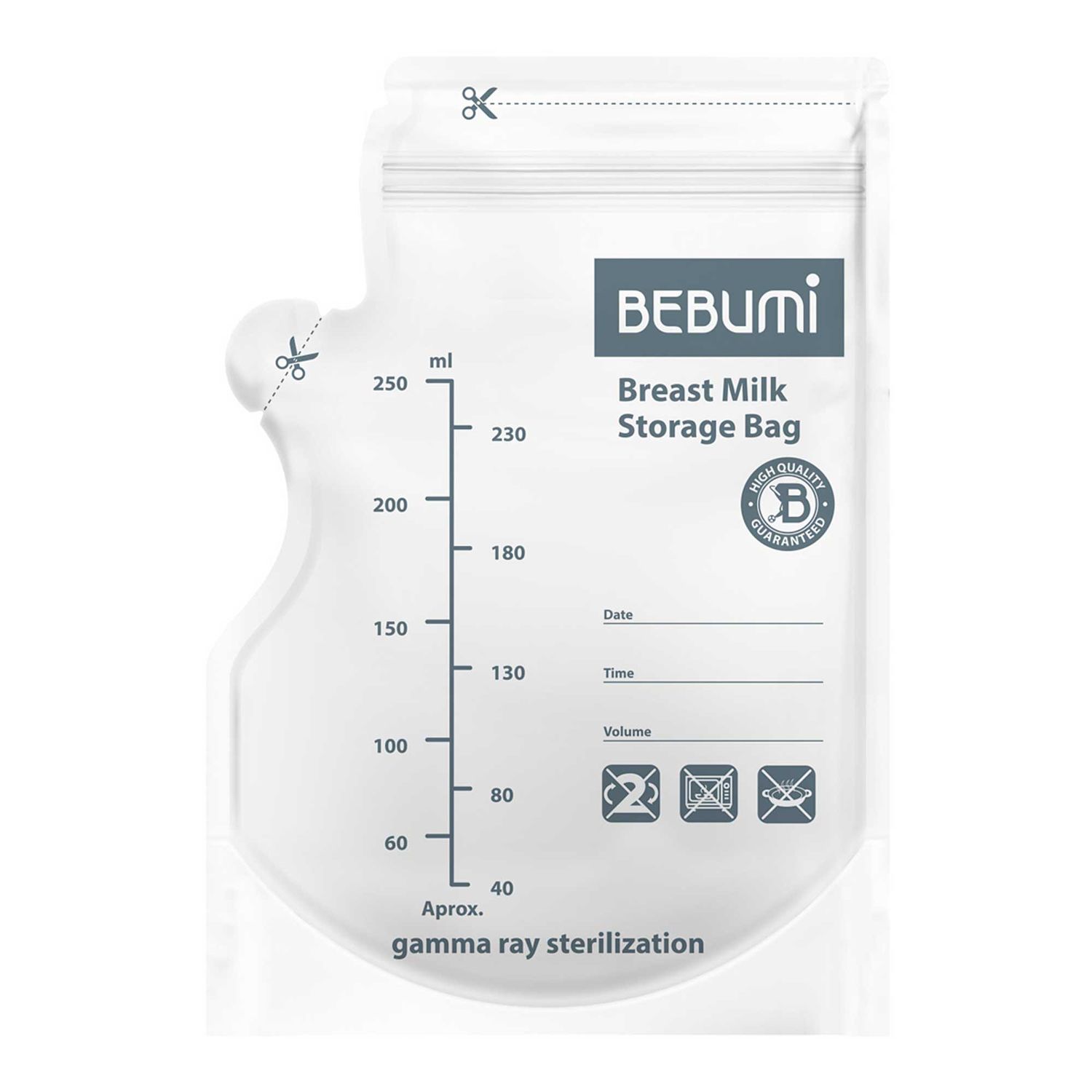 Set BEBUMI PRO 30 pungi depozitare lapte matern fotografia produsului View 2 L