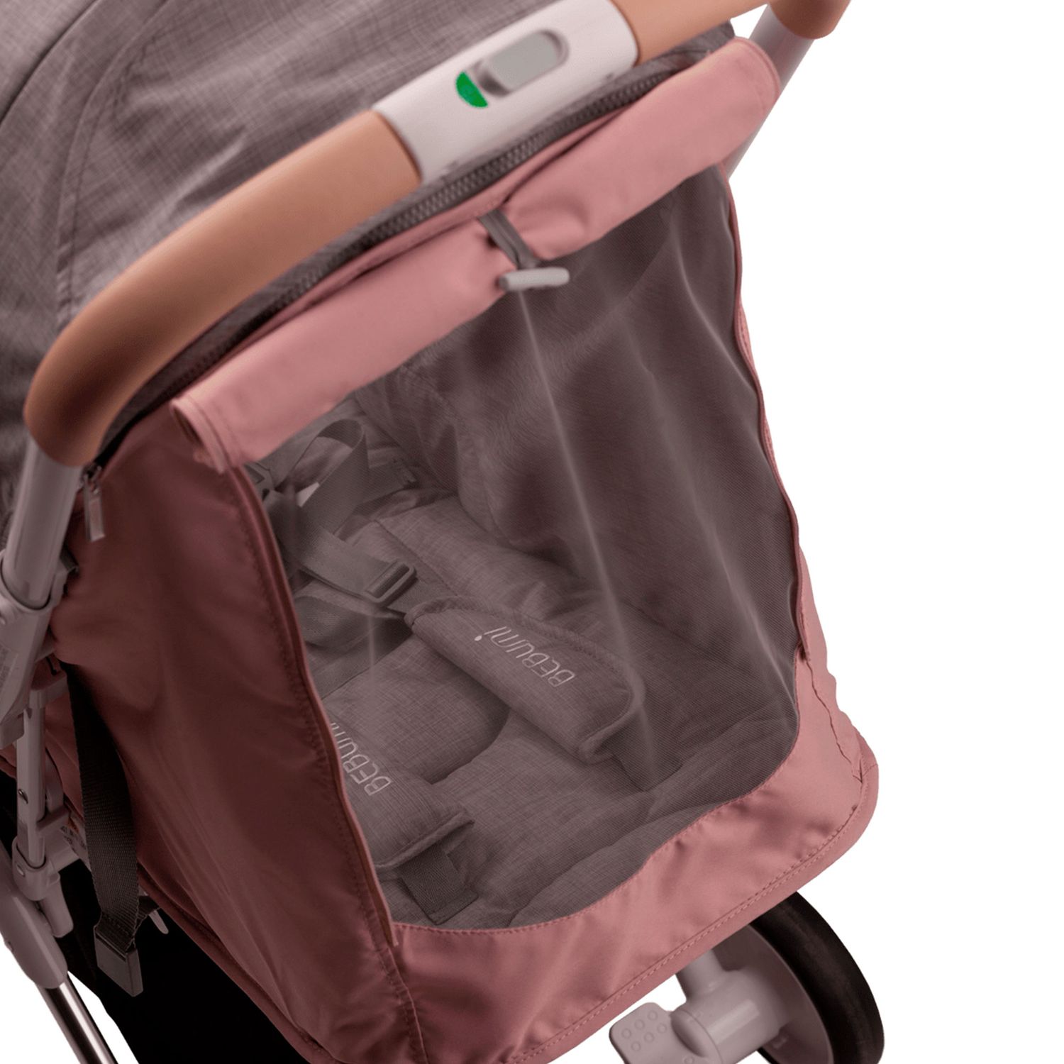 Carucior cu lumini de noapte Bebumi Spotlight (Pink + Gray) Carucior cu lumini de noapte Bebumi Spotlight Pink-Gray fotografia produsului View 7 L