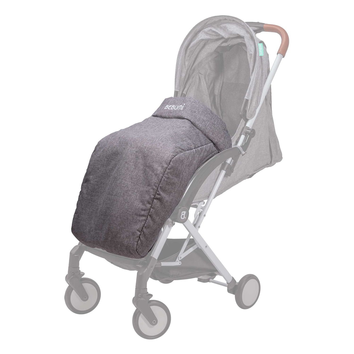 Husa picioare carucior Sport (gray) fotografia produsului