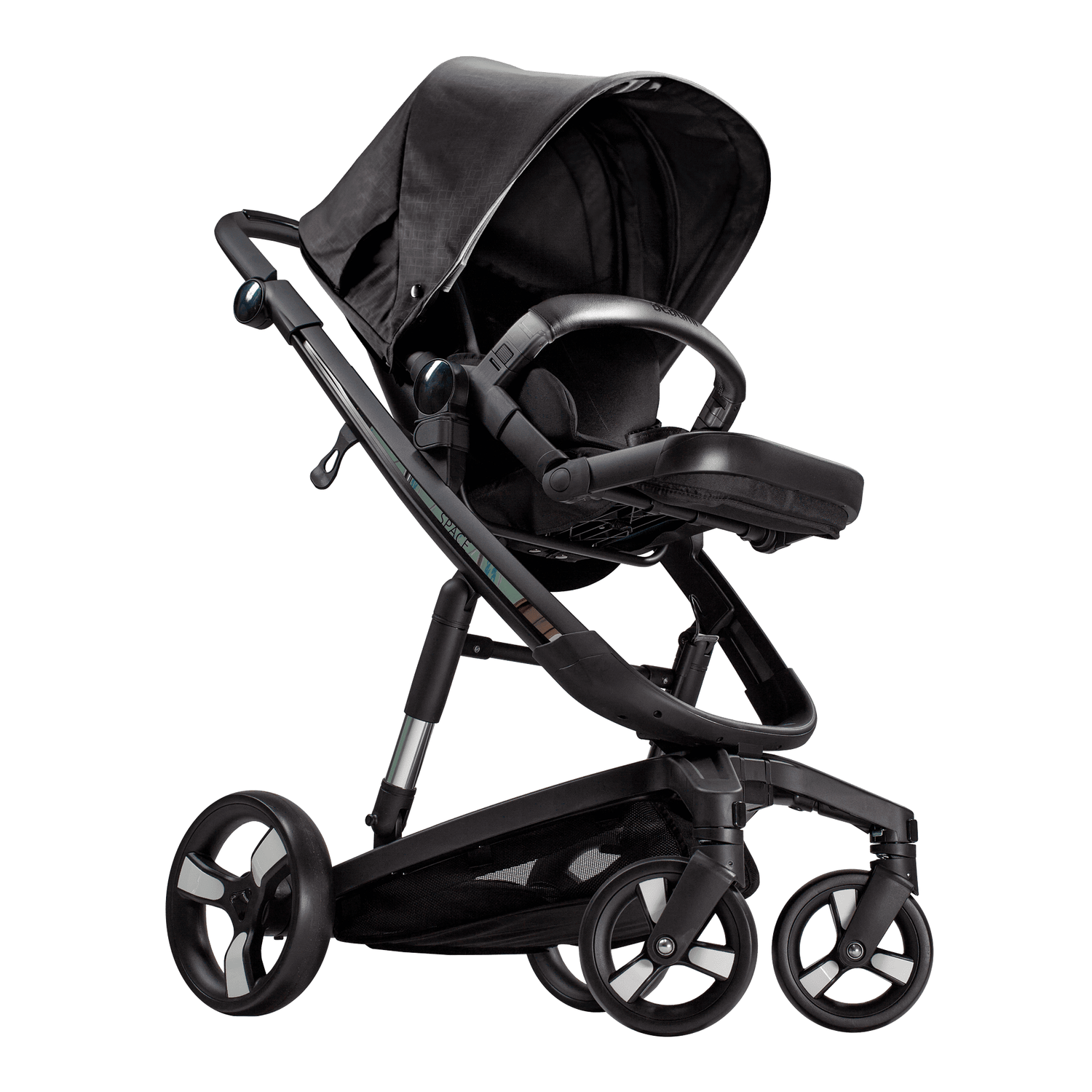 Carucior sport, Bebumi Space 2 in 1, Black fotografia produsului View 10 L