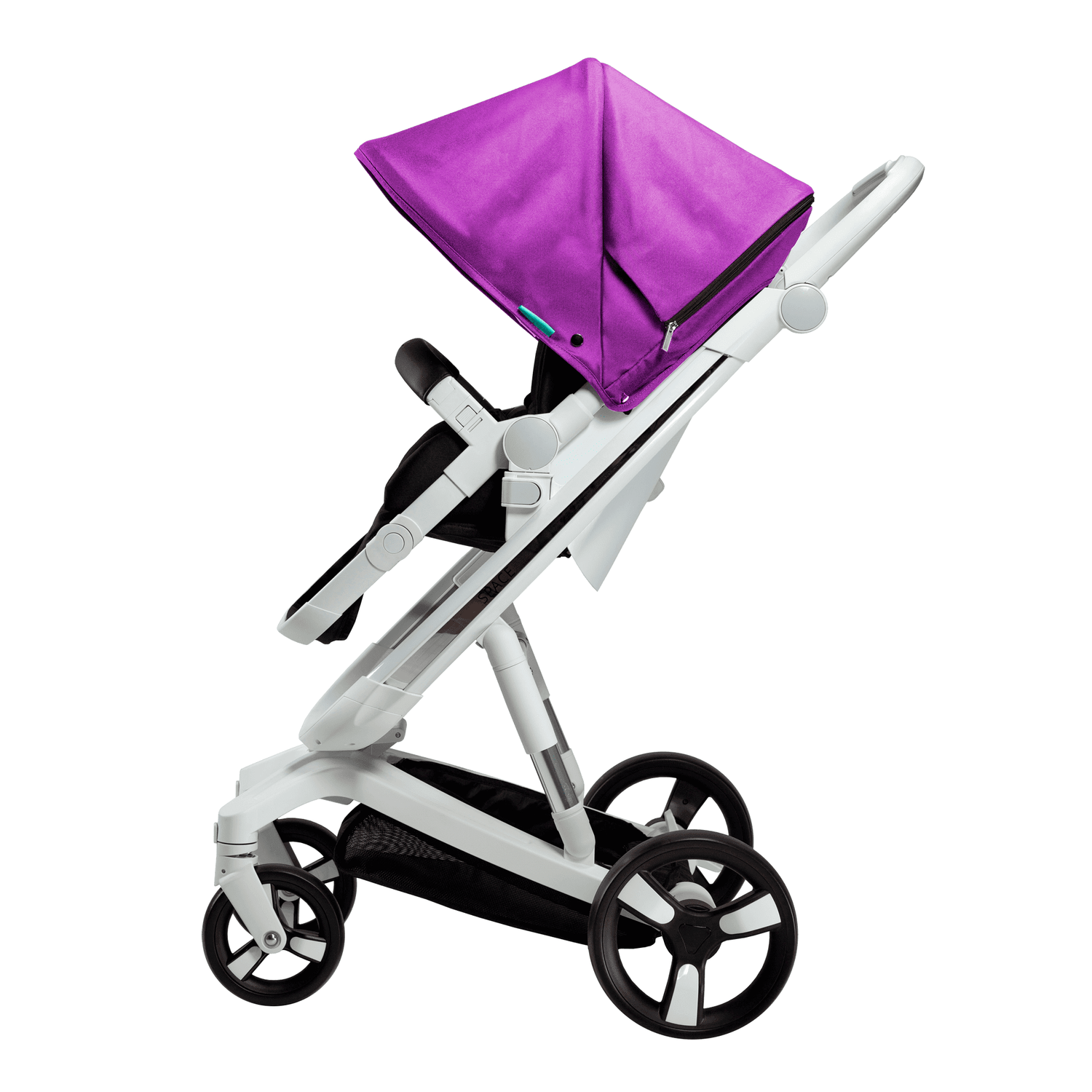 Carucior Bebumi Space Eco 3 in 1 (Purple) Carucior sport, Bebumi Space Eco 3 in 1, Purple-Alb fotografia produsului View 6 L