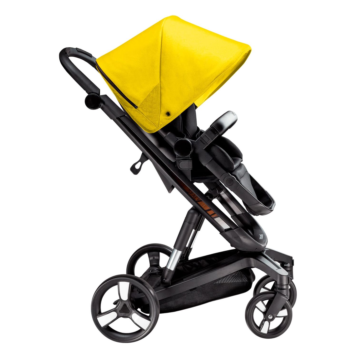 Carucior Bebumi Space Eco 2 in 1 (Yellow) Carucior sport, Bebumi Space Eco 2 in 1, Yellow fotografia produsului View 3 L